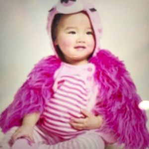Baby flamingo Halloween costume